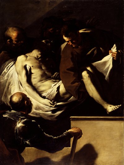 Kristi gravläggning, ca 1659-60 av Luca Giordano
