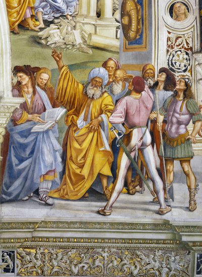 Apocalypse, från Last Judgment freskcykel av Luca Signorelli