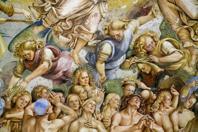Elect, från Last Judgment freskcykel av Luca Signorelli
