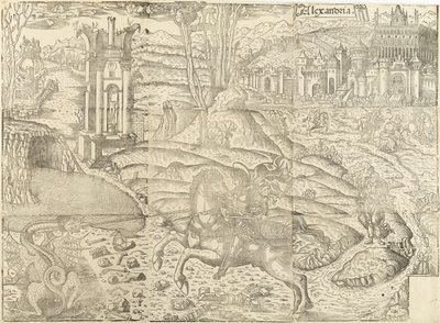 St George och draken av Lucantonio degli Uberti