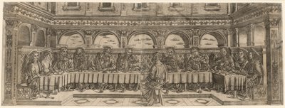 Den sista måltiden (par) av Lucantonio degli Uberti