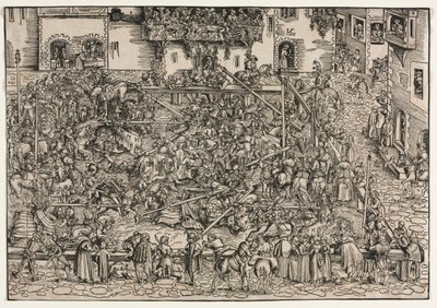 En turnering av Lucas Cranach
