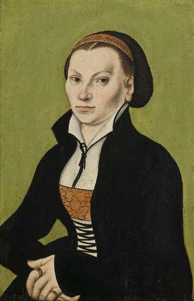 Katarina av Bora, 1527 av Lucas Cranach the Elder