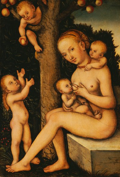 Välgörenhet av Lucas Cranach