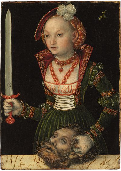 Judith och Holofernes av Lucas Cranach