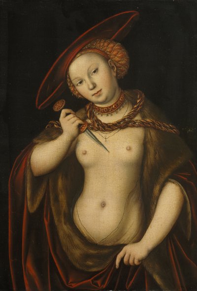 Lucretia av Lucas Cranach
