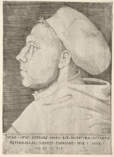 Martin Luther av Lucas Cranach