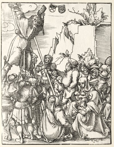 St Andrews martyrskap av Lucas Cranach
