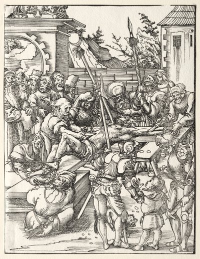 S:t Bartolomeus martyrskap av Lucas Cranach