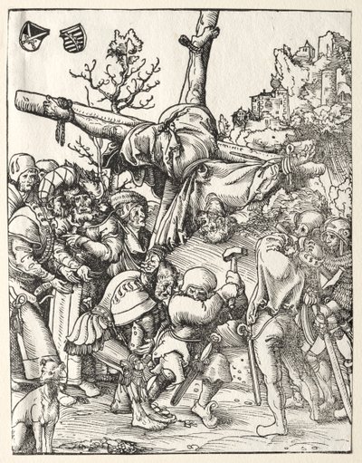 Peters martyrskap av Lucas Cranach