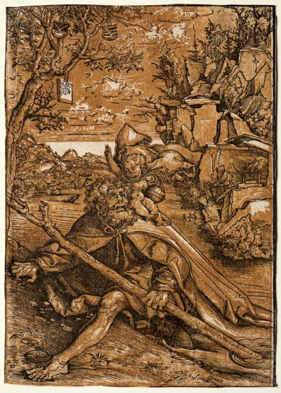 Sankt Christopher av Lucas Cranach