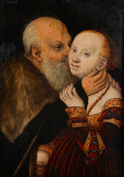 Det udda paret av Lucas Cranach d. Ä.