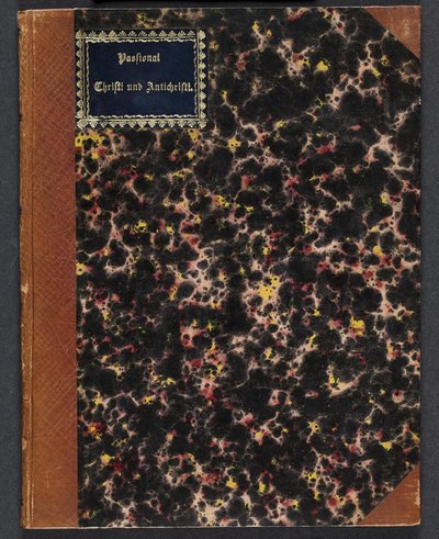 Passionerade Christi och Antichristi av Lucas Cranach d.Æ.
