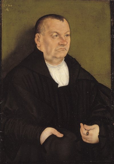 Porträtt av en man av Lucas Cranach d.Æ.