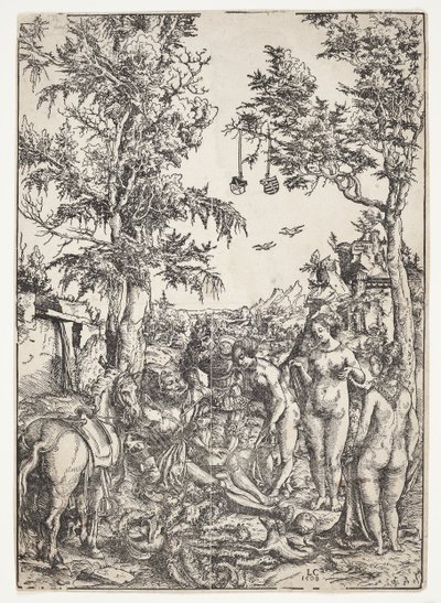 Parisdomen av Lucas Cranach d.Æ.