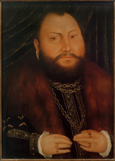 Johann Friedrich den storsint av Lucas Cranach der Jüngere