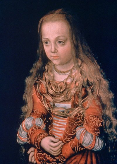 En prinsessa av Sachsen, c1517 av Lucas Cranach the Elder