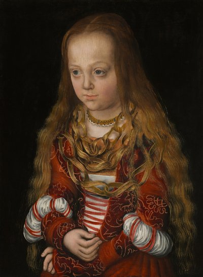 En prinsessa av Sachsen, ca. 1517. av Lucas Cranach the Elder