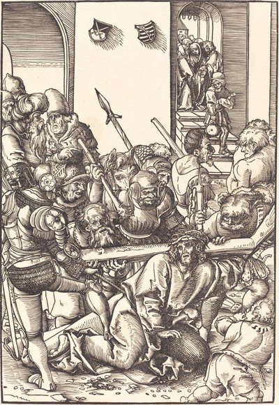 Kristus som bär korset av Lucas Cranach the Elder