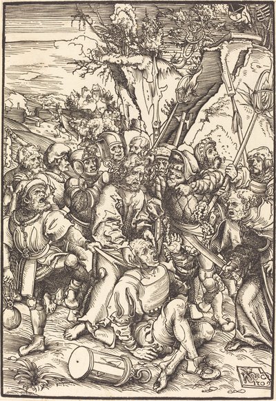 Kristus tillfångatagen av Lucas Cranach the Elder