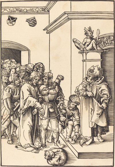 Kristus före Annas av Lucas Cranach the Elder