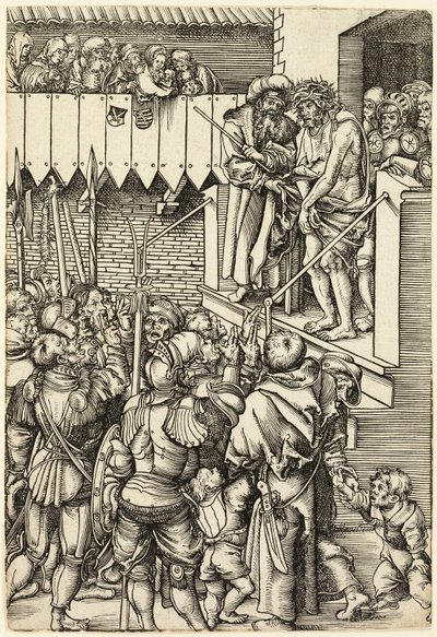Ecce Homo, från Passionen av Lucas Cranach the Elder