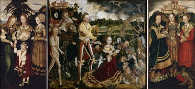 Ren murbruk av Lucas Cranach the Elder