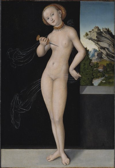 Lucretia av Lucas Cranach the Elder
