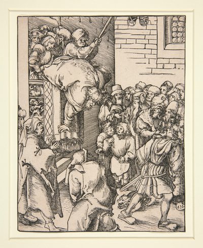 Saint James Minors martyrskap av Lucas Cranach the Elder