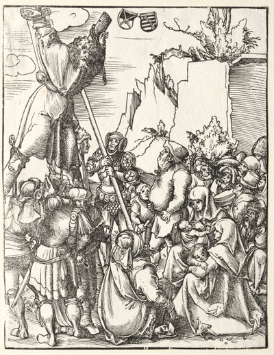St Andrews martyrskap. av Lucas Cranach the Elder