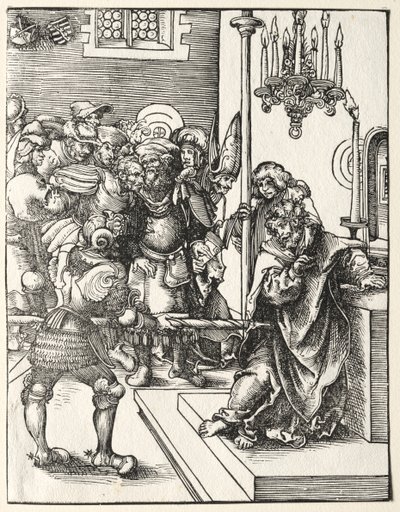 Martyrium av St. Thomas. av Lucas Cranach the Elder