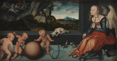 Melankoli av Lucas Cranach the Elder