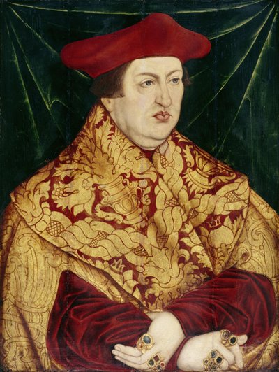 Porträtt av kardinal Albrecht av Brandenburg av Lucas Cranach the Elder