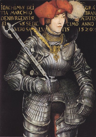 Porträtt av Joachim II. av Brandenburg som kurfurste av Lucas Cranach the Elder
