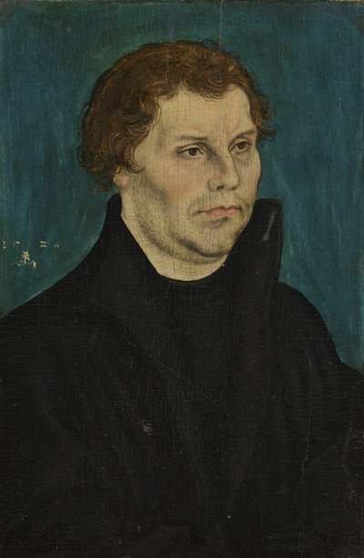 Porträtt av Martin Luther och Katharina von Bora av Lucas Cranach the Elder