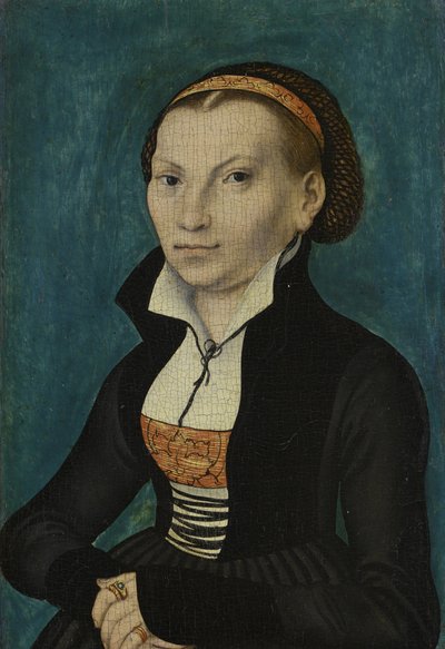 Porträtt av Martin Luther och Katharina von Bora av Lucas Cranach the Elder