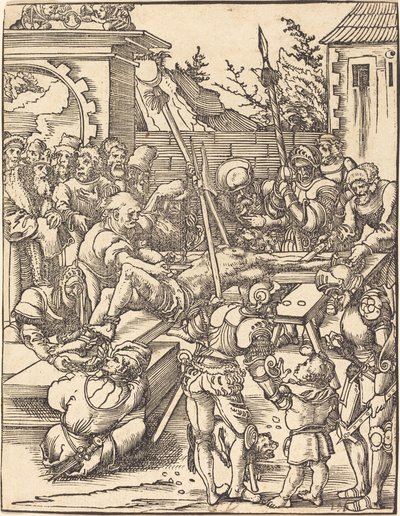 Sankt Bartolomeus av Lucas Cranach the Elder