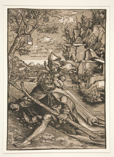 Sankt Christopher av Lucas Cranach the Elder