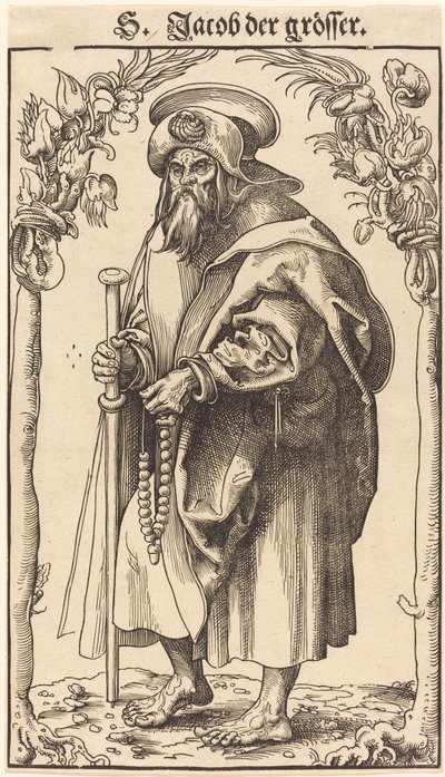 Sankt Jakob den Större av Lucas Cranach the Elder