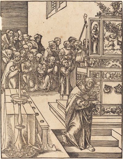Sankt Johannes evangelisten av Lucas Cranach the Elder