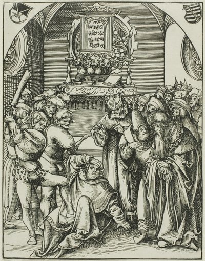 Sankt Judas, från Apostlarnas martyrium av Lucas Cranach the Elder
