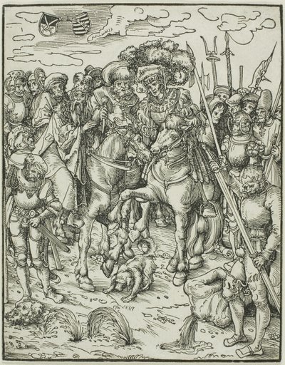 Sankt Paulus, från Apostlarnas martyrium av Lucas Cranach the Elder