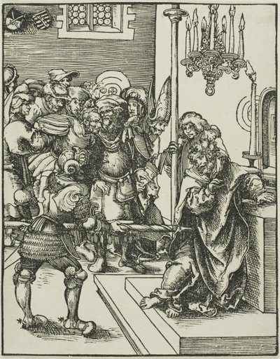 Sankt Thomas, från Apostlarnas martyrium av Lucas Cranach the Elder
