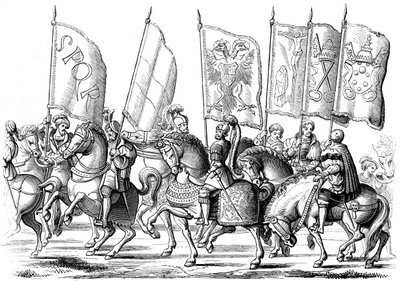 Kyrkans och imperiets normer, 1529-1530 1849. av Lucas Cranach the Elder