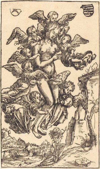 Den heliga Maria Magdalenas extas av Lucas Cranach the Elder