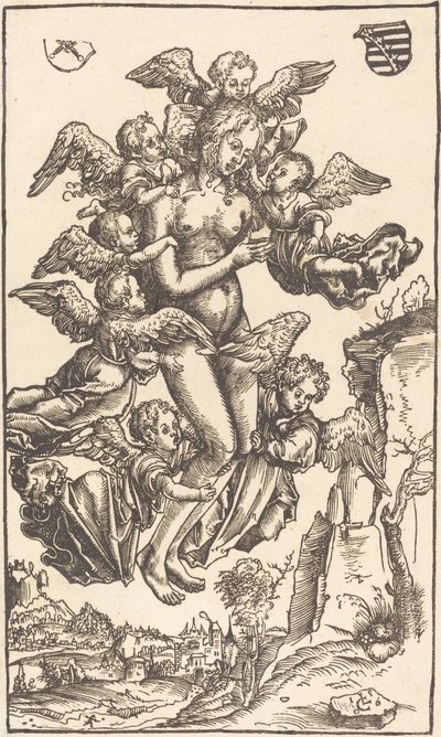 Den heliga Maria Magdalenas extas av Lucas Cranach the Elder