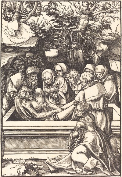 Gravläggningen av Lucas Cranach the Elder