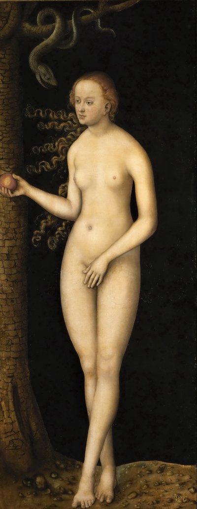 Människans fall av Lucas Cranach the Elder