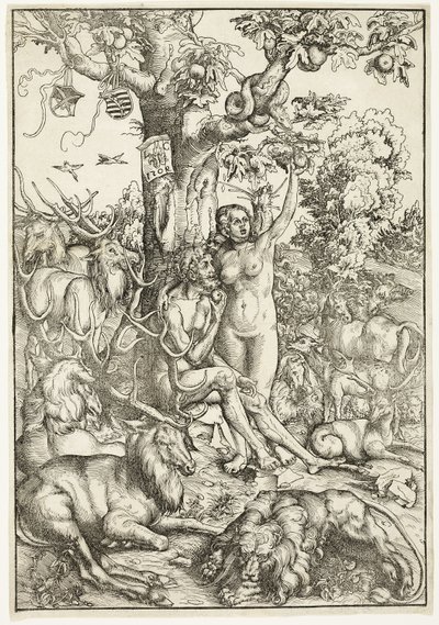 Människans fall av Lucas Cranach the Elder