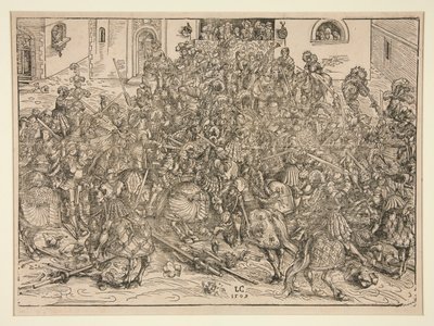 Den fjärde turneringen av Lucas Cranach the Elder
